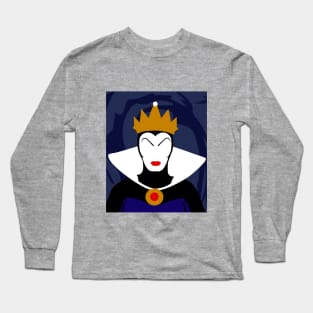Minimal Evil Queen Long Sleeve T-Shirt